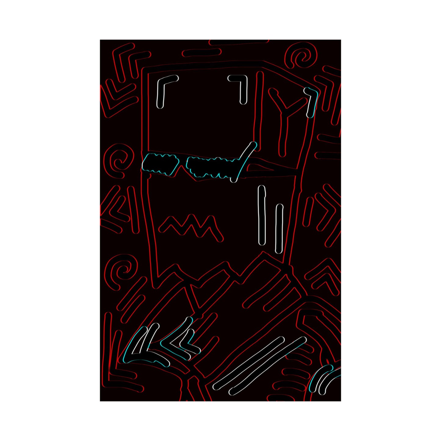 "UNTITLED3" Matte Vertical Posters