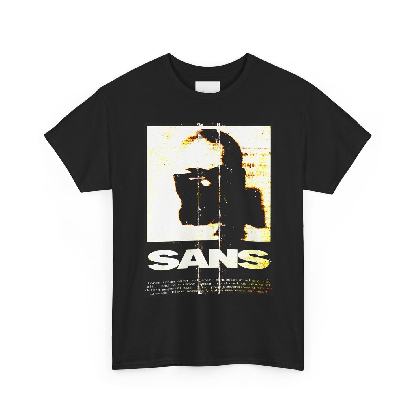“SANS” Unisex Heavy Cotton Tee