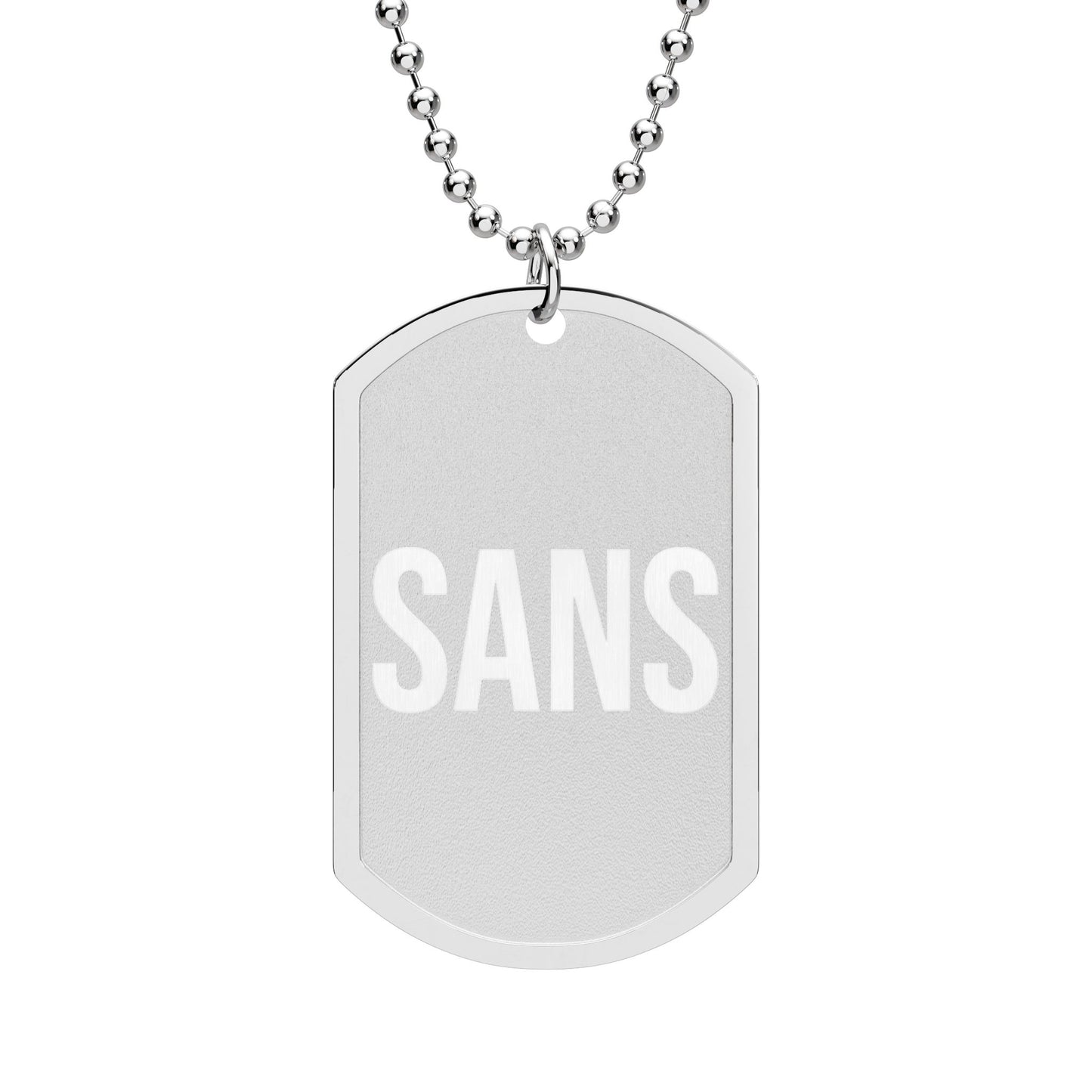 SANS Tag with Chain