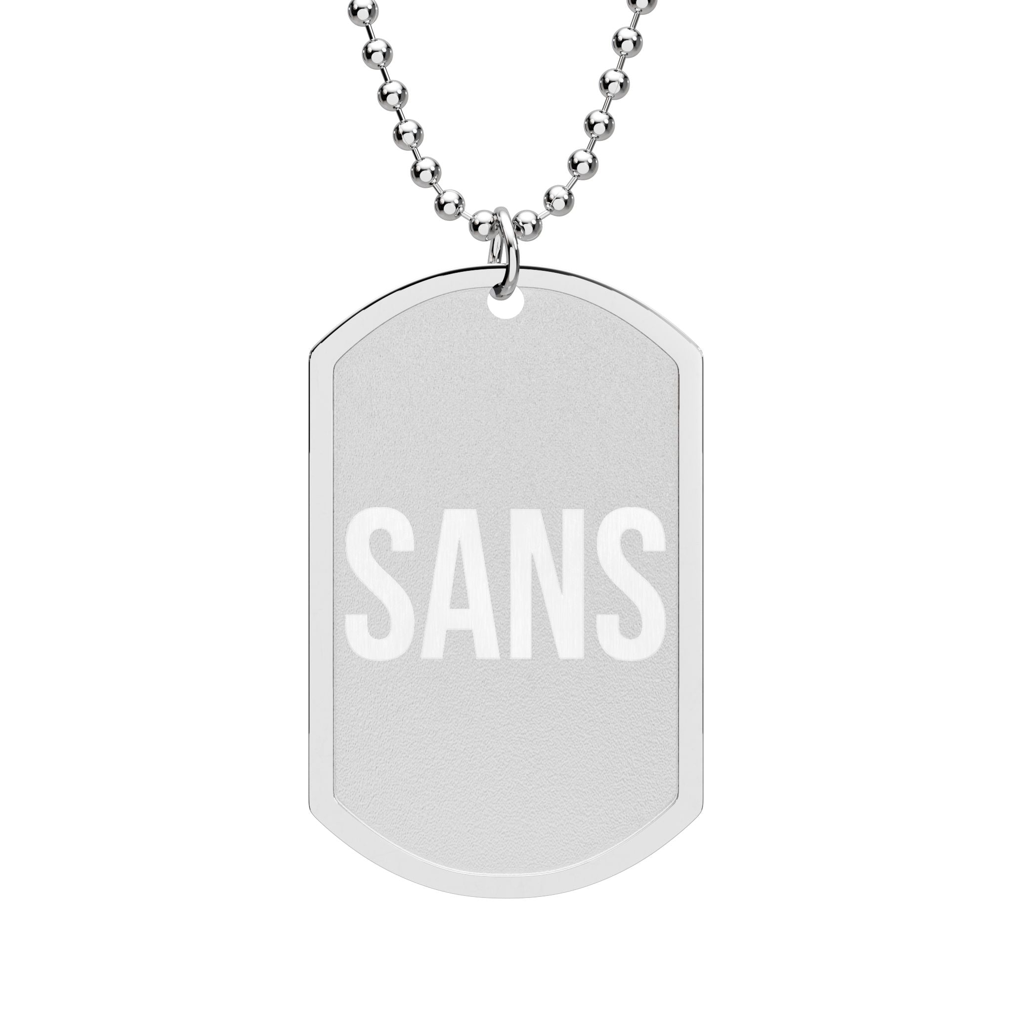 SANS Tag with Chain