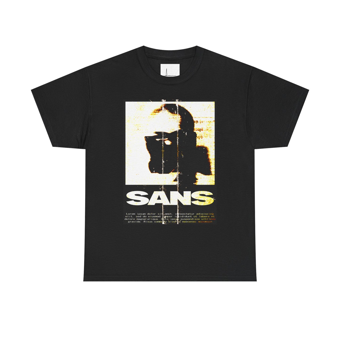 “SANS” Unisex Heavy Cotton Tee